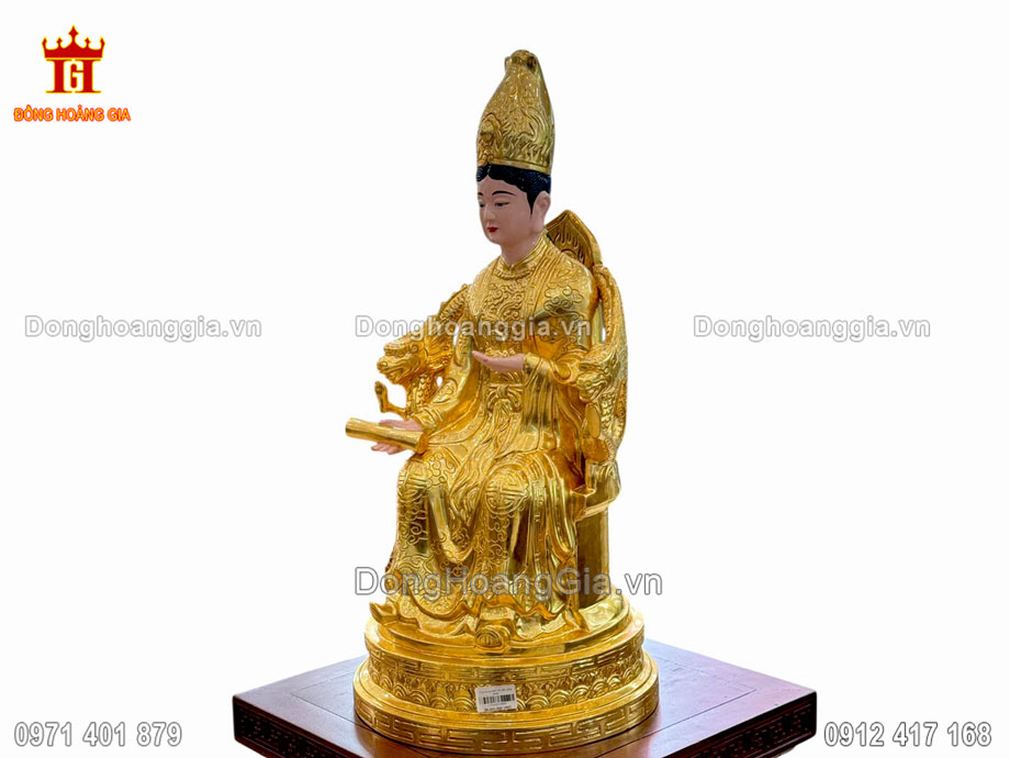 Pho tượng được nghệ nhân của chúng tôi chế tác hoàn toàn thủ công truyền thống